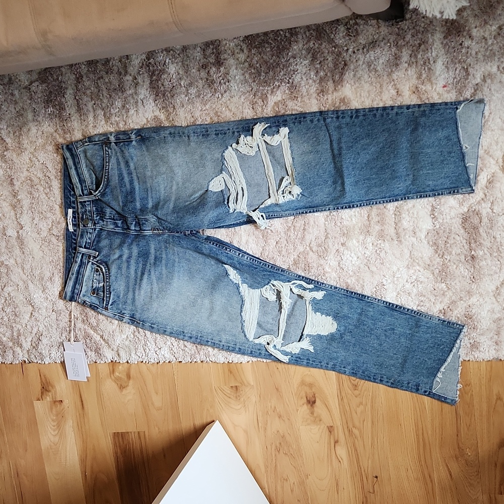 GRLFRND Helena Straight Leg Jeans